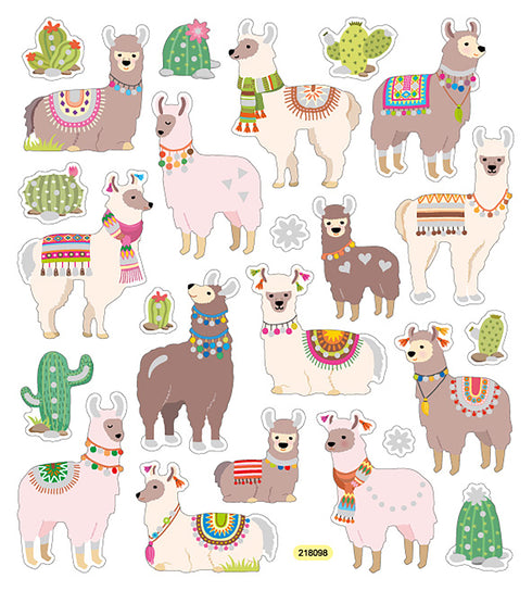 LLAMA FUN STICKERS